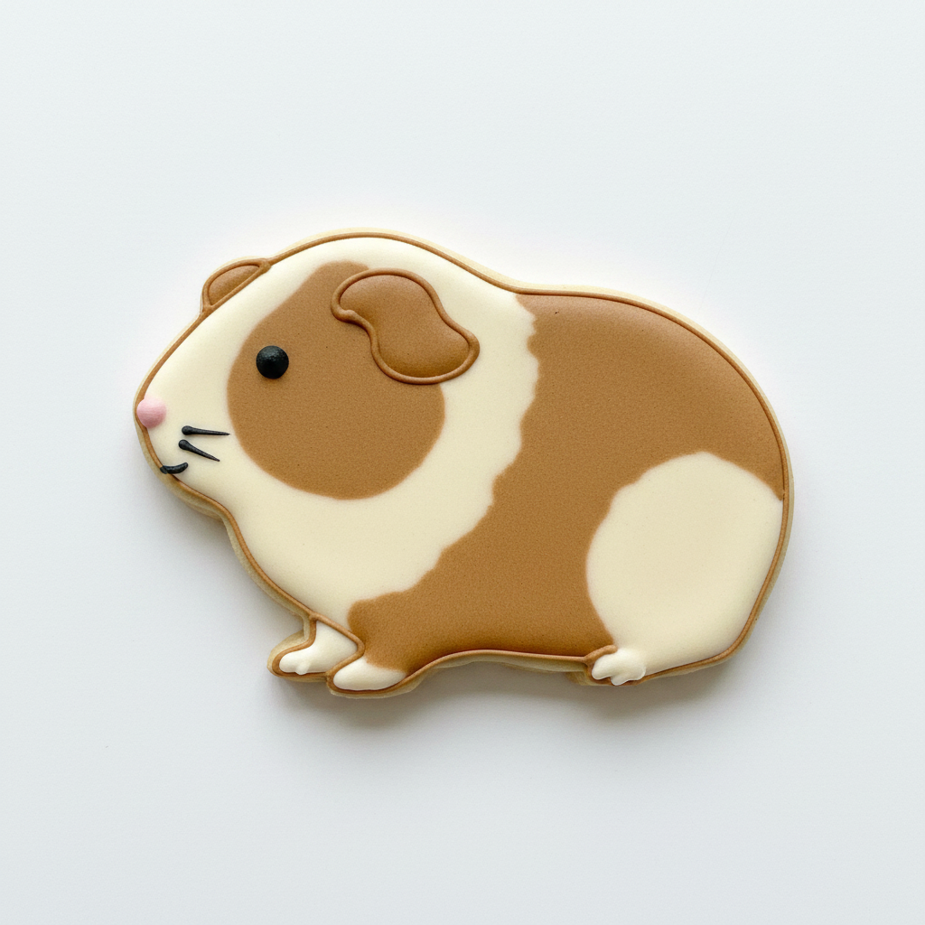 Guinea Pig Cookie Cutter with Easy Push Design — photo 2