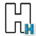H Capital Block Letter Cookie Cutter with Easy Push Design — main photo