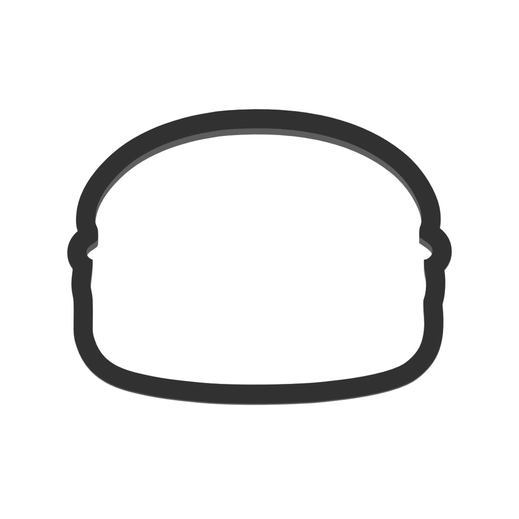 Hamburger Cookie Cutter with Easy Push Design — photo 3