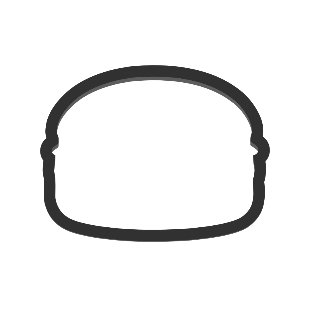 Hamburger Cookie Cutter with Easy Push Design — photo 3