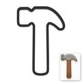 Hammer Cookie Cutter with Easy Push Design — main photo