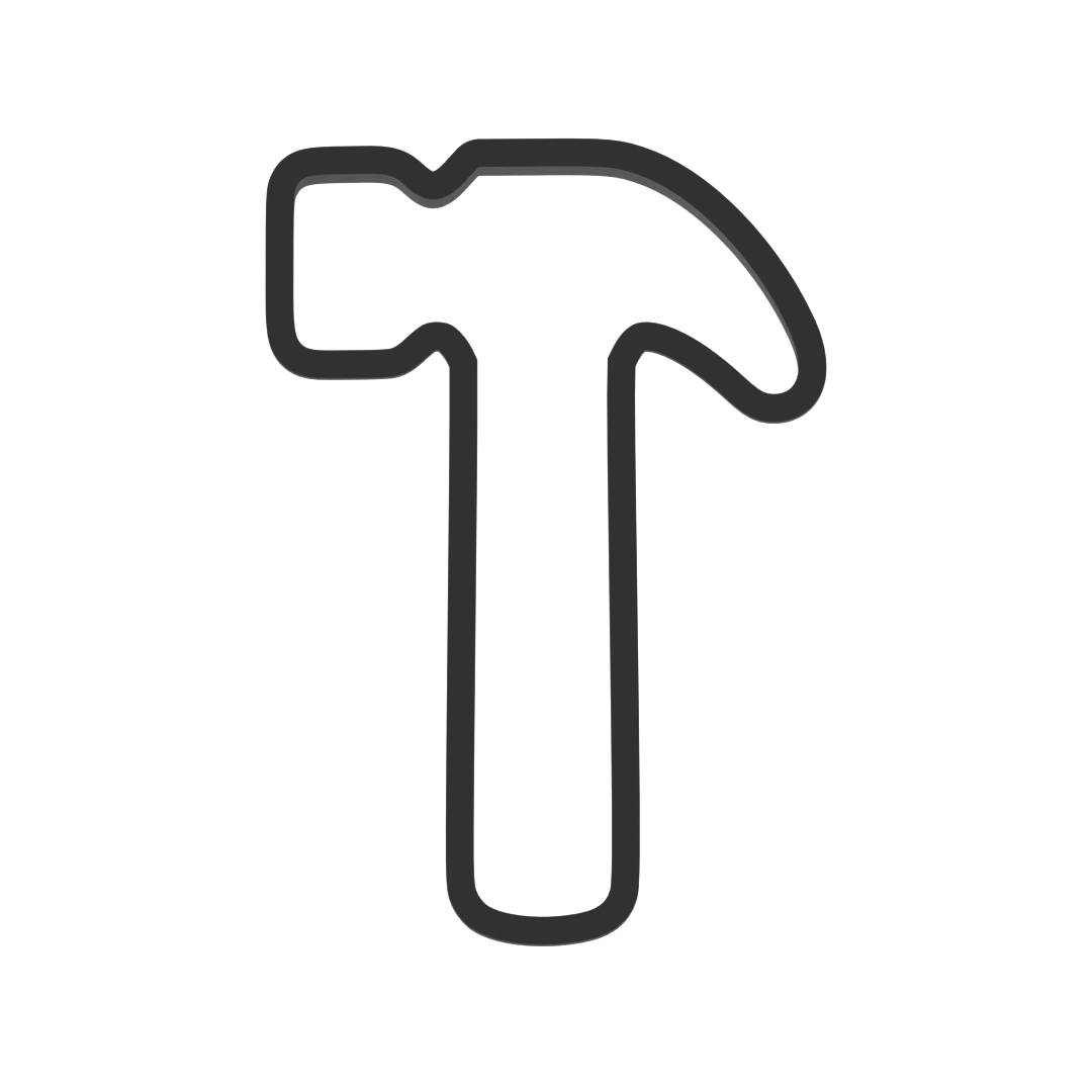 Hammer Cookie Cutter with Easy Push Design — photo 3