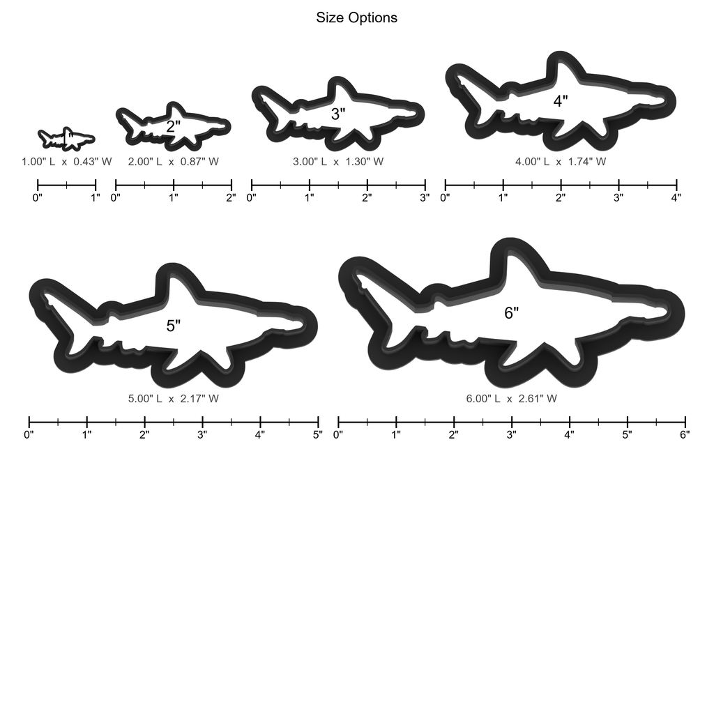 Hammerhead Shark Cookie Cutter with Easy Push Design — photo 5