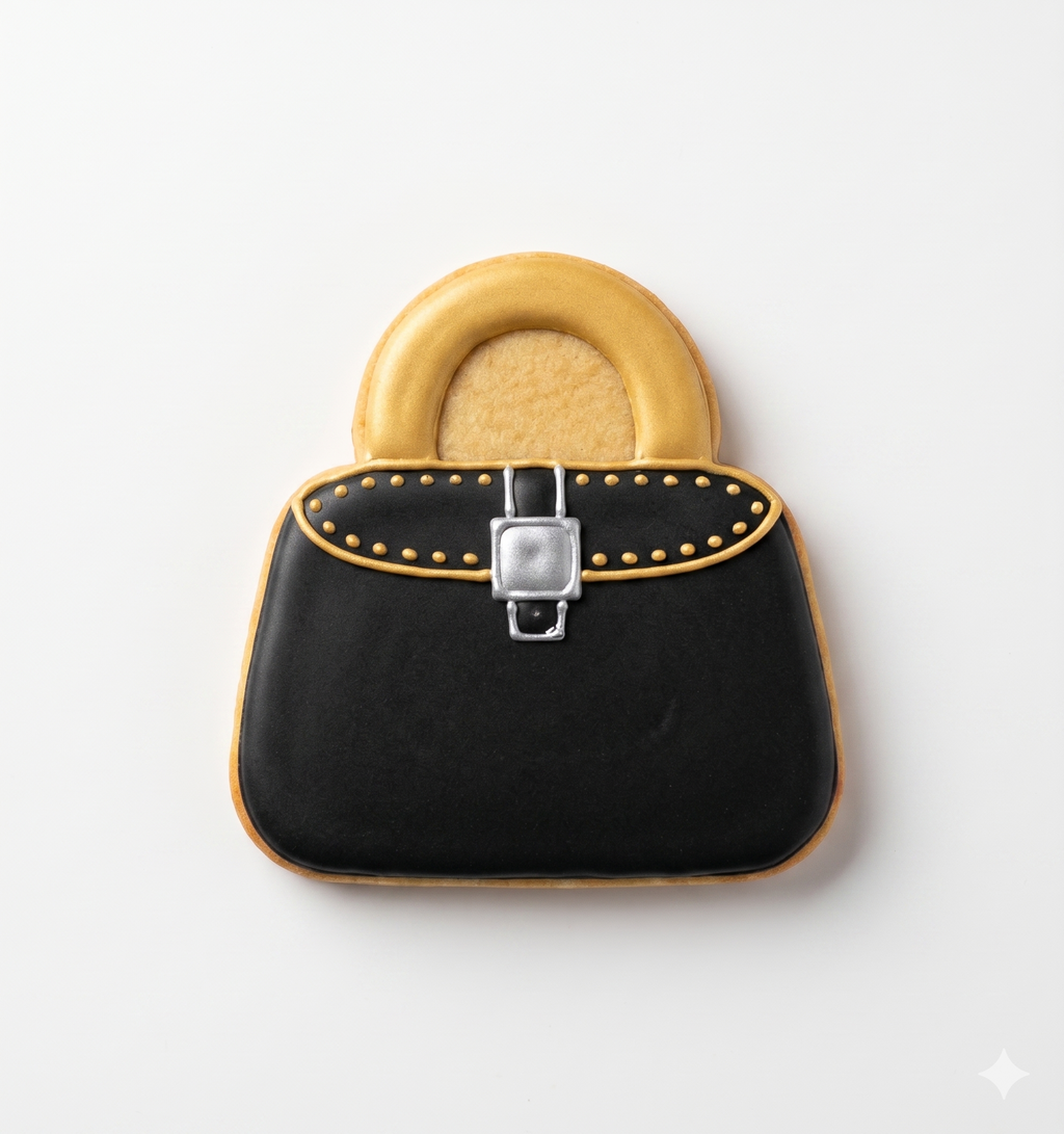 Handbag Cookie Cutter with Easy Push Design — photo 2