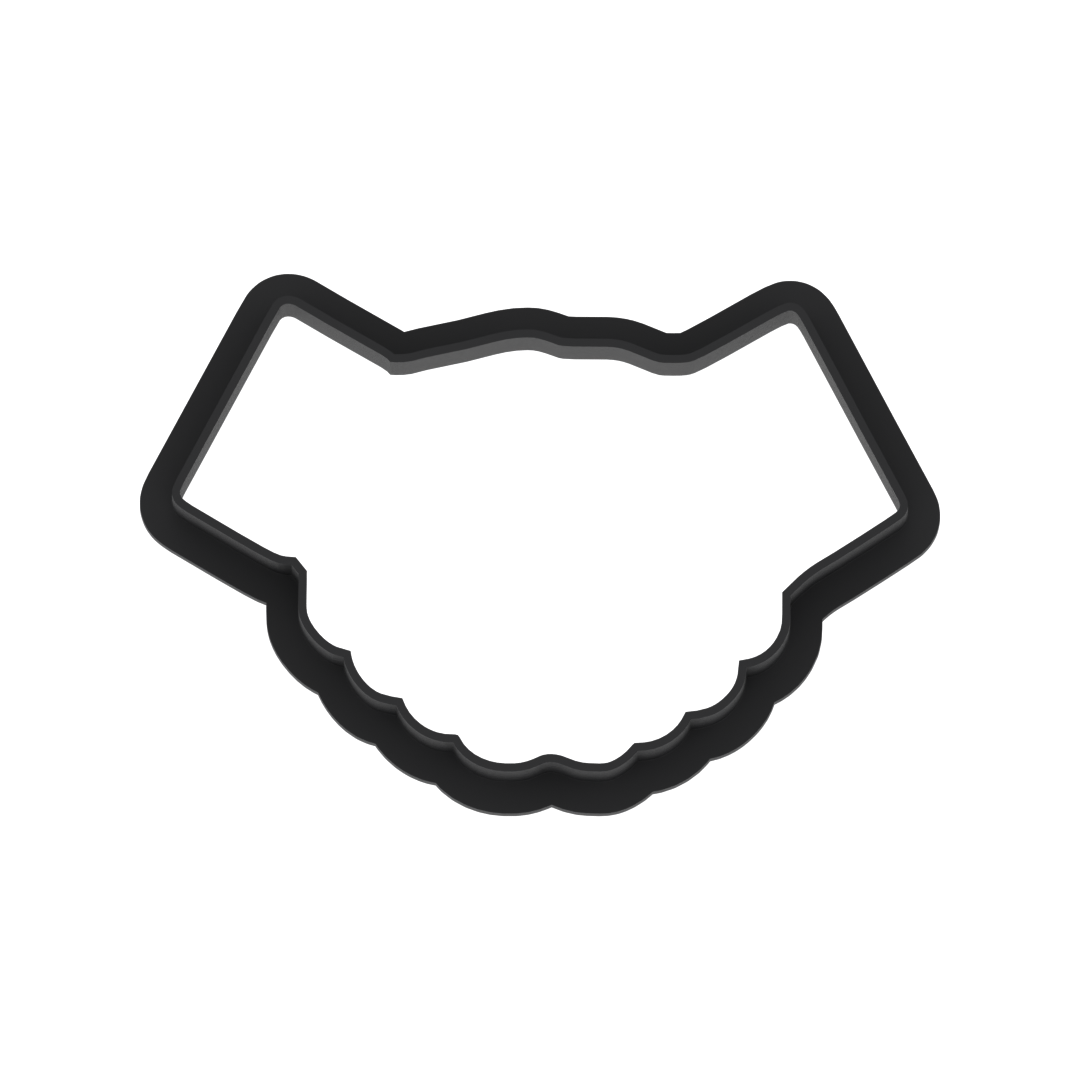 Handshake Cookie Cutter with Easy Push Design — photo 5