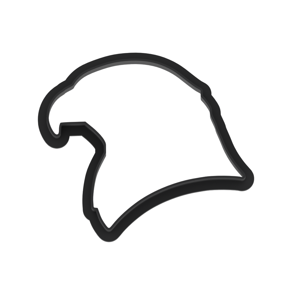 Hawk Head Cookie Cutter with Easy Push Design — photo 5