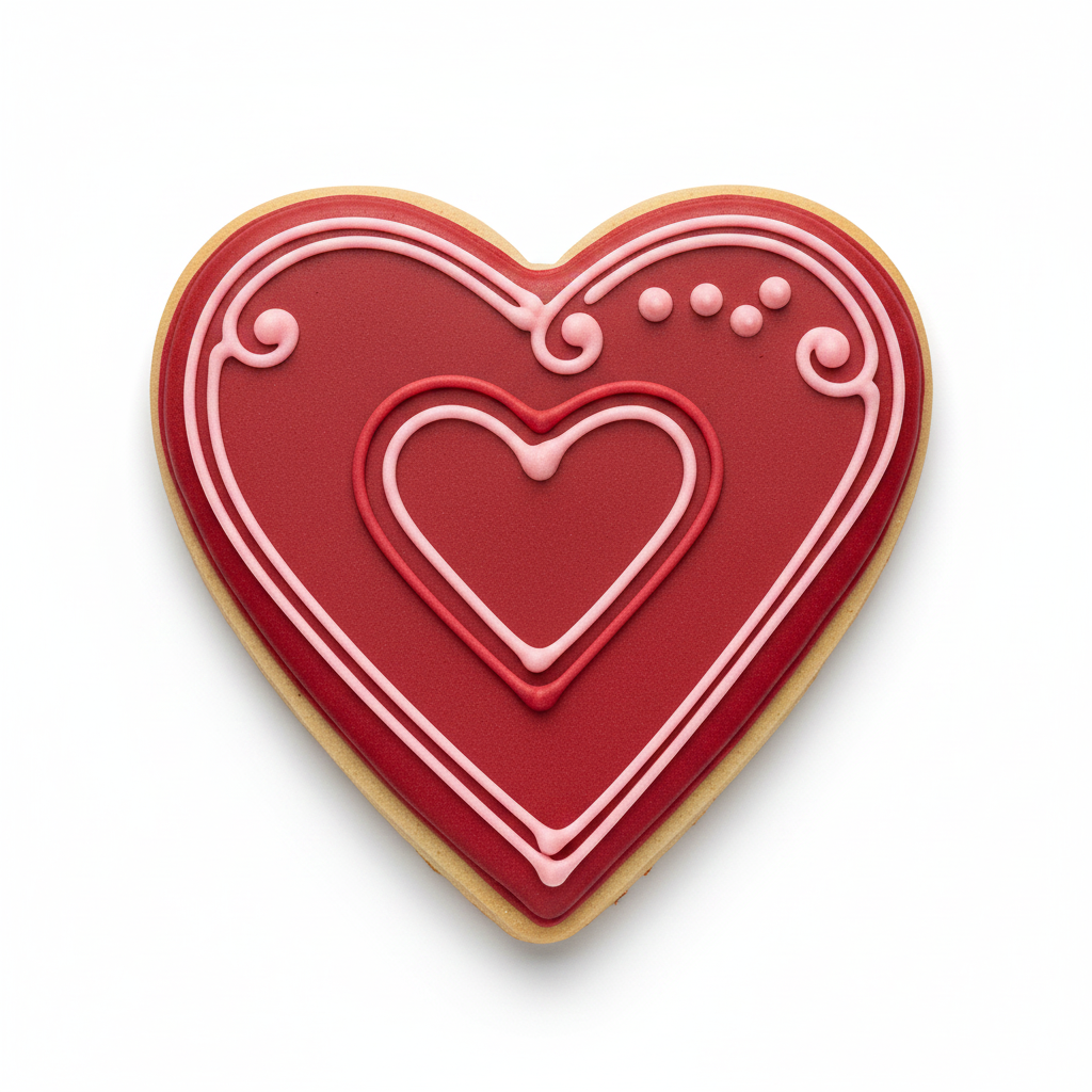 Heart Cookie Cutter with Easy Push Design — photo 2