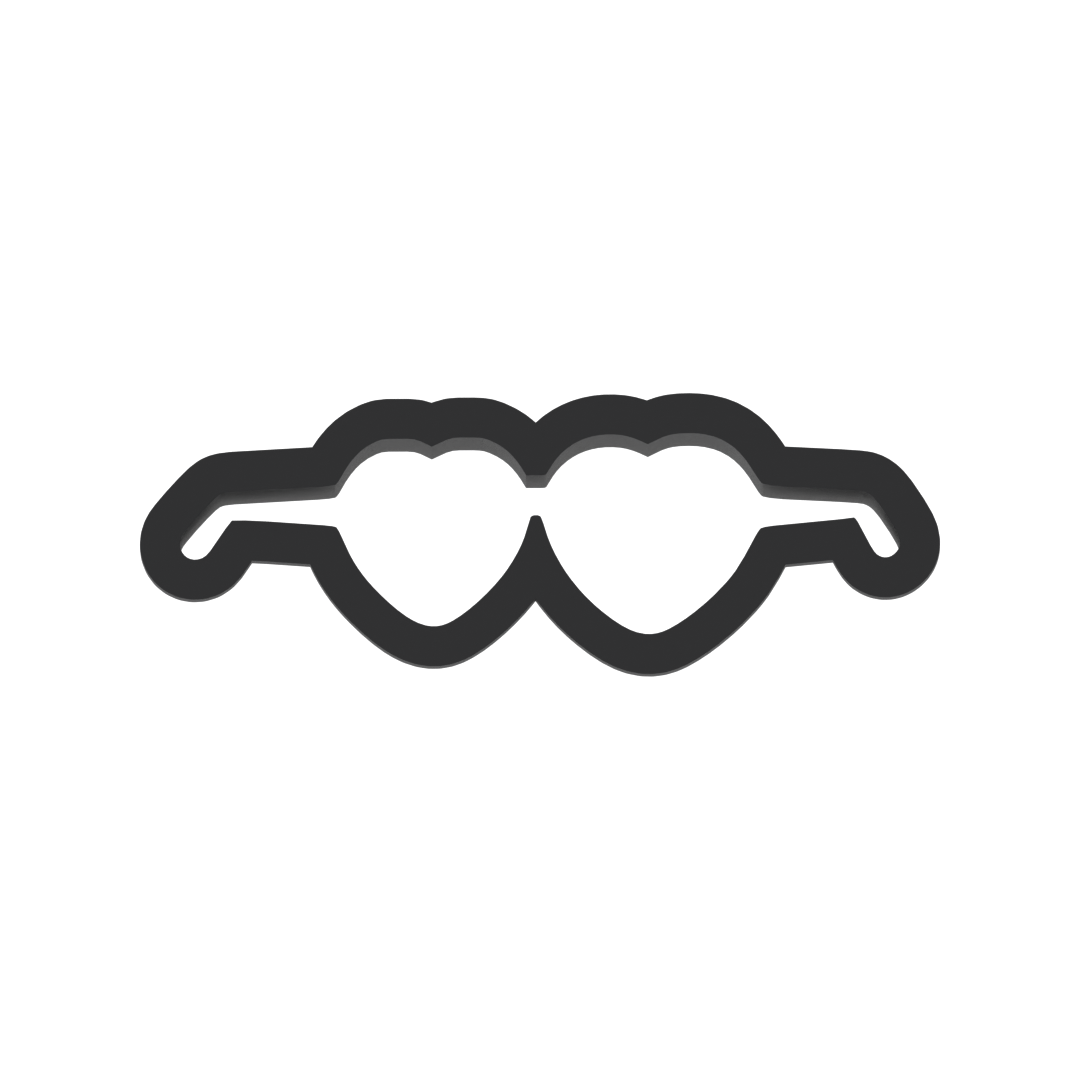 Heart Shaped Sunglasses Cookie Cutter with Easy Push Design — photo 3