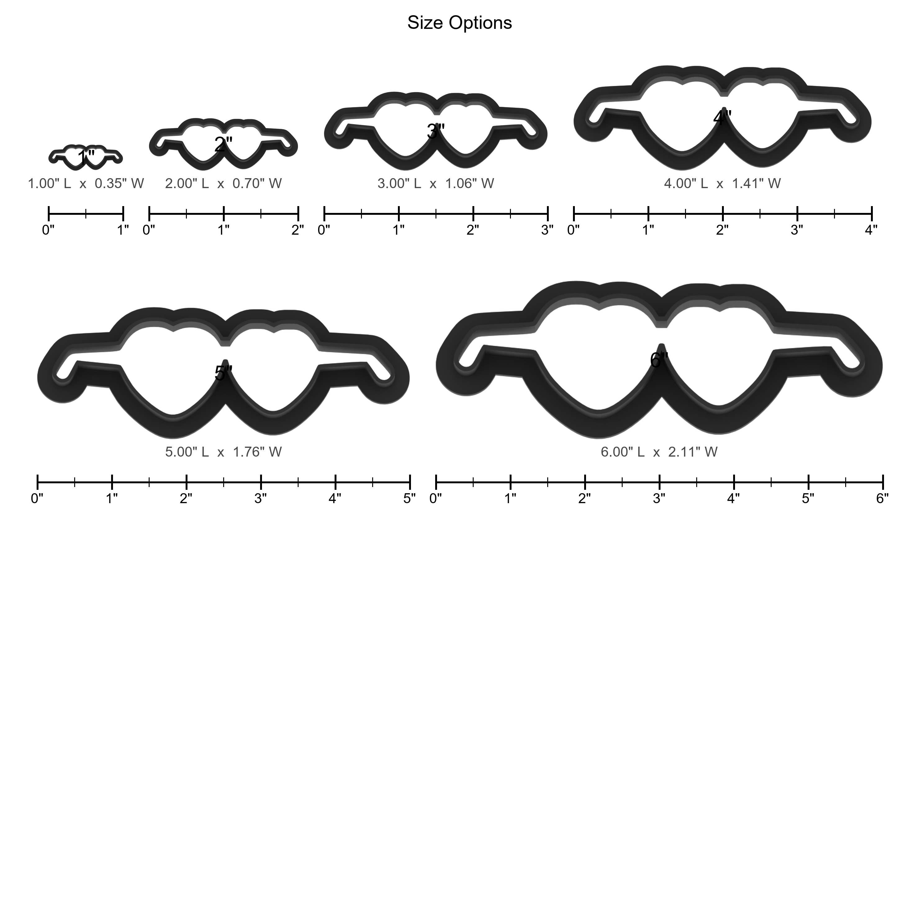 Heart Shaped Sunglasses Cookie Cutter with Easy Push Design — photo 5
