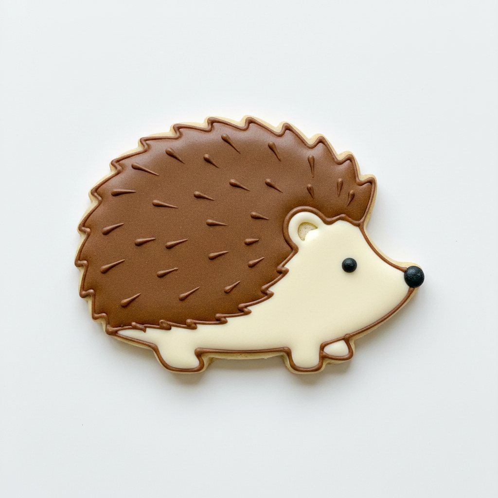 Hedgehog Cookie Cutter with Easy Push Design — photo 2
