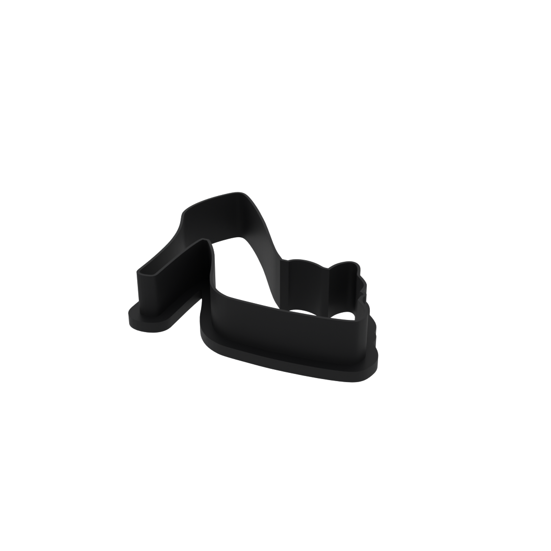 High Heel Princess Slipper With Bow Cookie Cutter with Easy Push Design — photo 4
