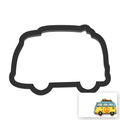 Hippie Van Cookie Cutter with Easy Push Design — main photo