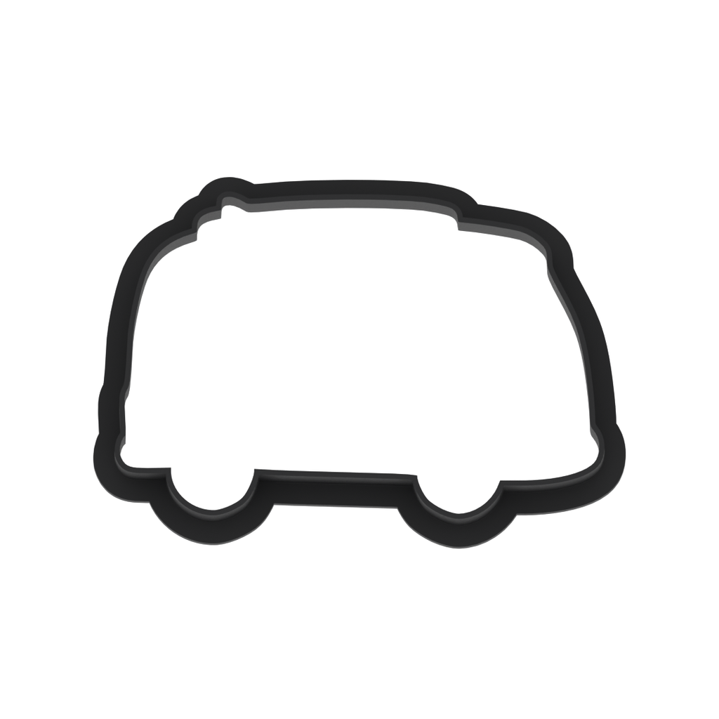 Hippie Van Cookie Cutter with Easy Push Design — photo 5