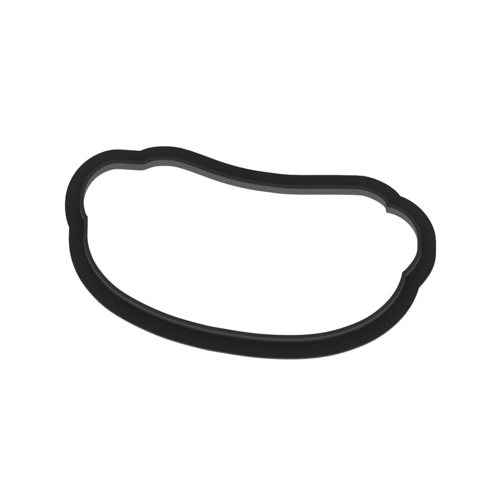 Hotdog On A Bun Cookie Cutter with Easy Push Design — photo 5