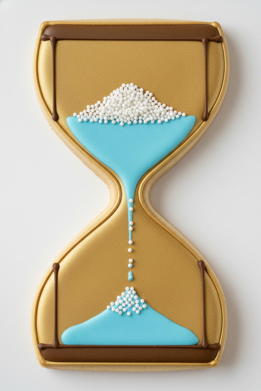 Hourglass Cookie Cutter with Easy Push Design — photo 2