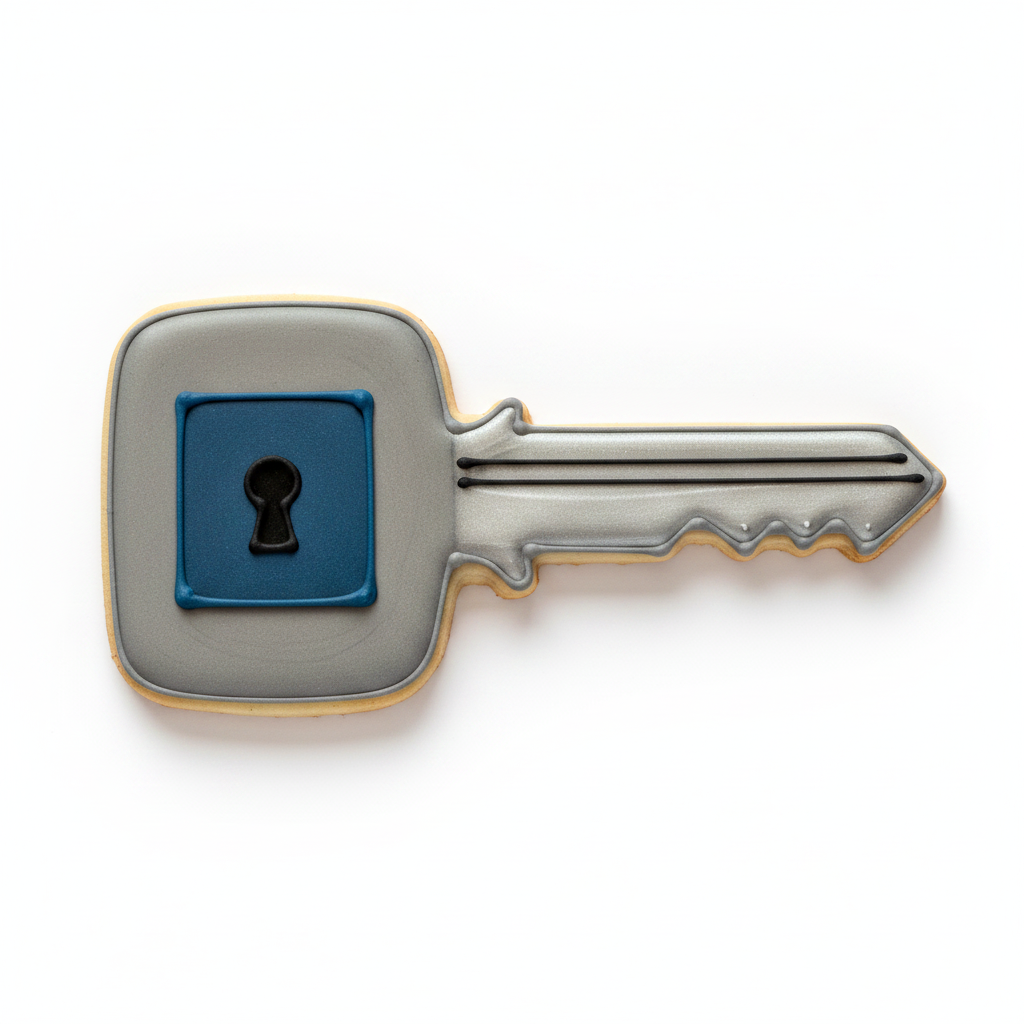 House Key Cookie Cutter with Easy Push Design — photo 2