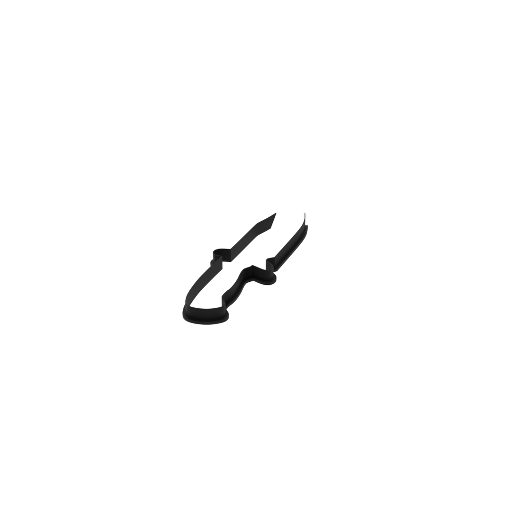 Hunting Knife Cookie Cutter with Easy Push Design — photo 4