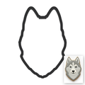 Husky Cookie Cutter with Easy Push Design — main photo