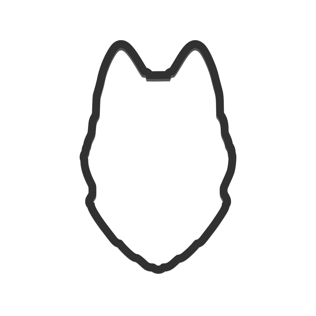 Husky Cookie Cutter with Easy Push Design — photo 3