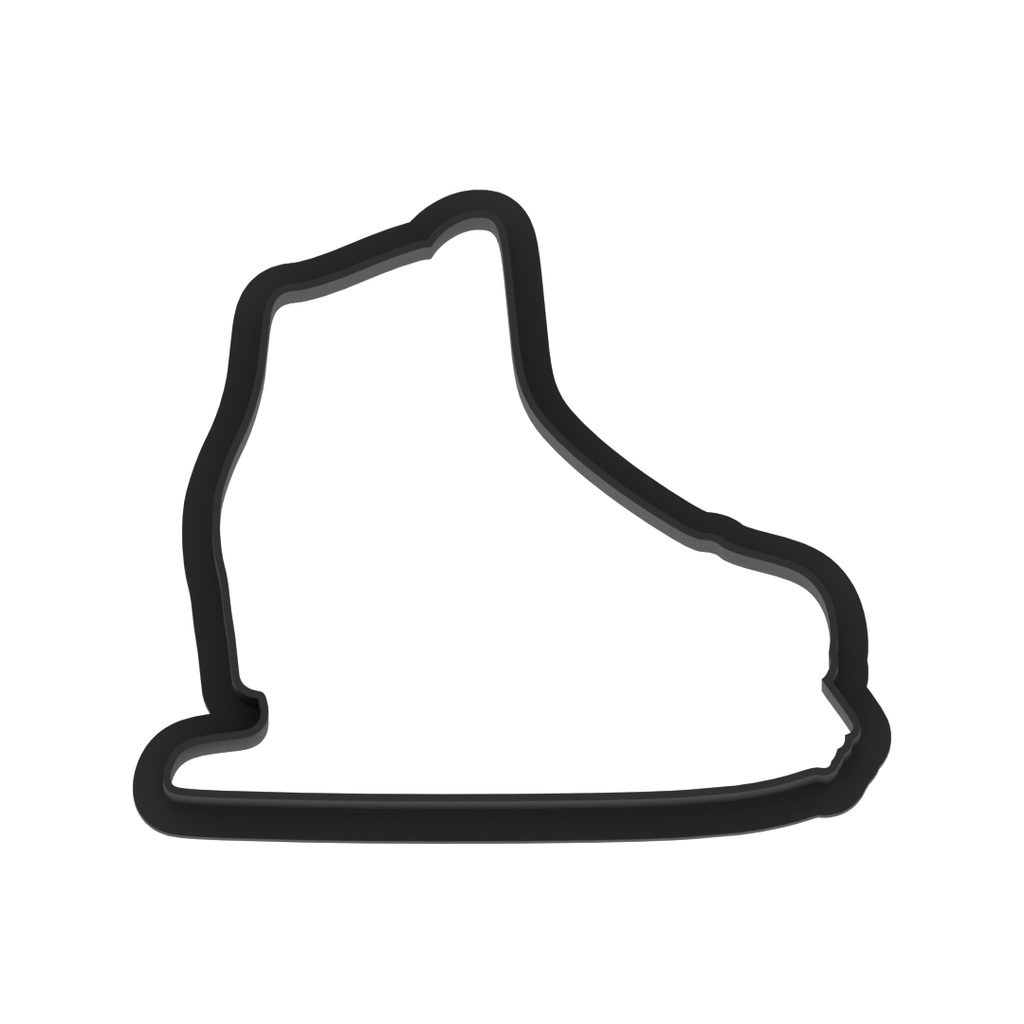 Ice Skate Cookie Cutter with Easy Push Design — photo 6