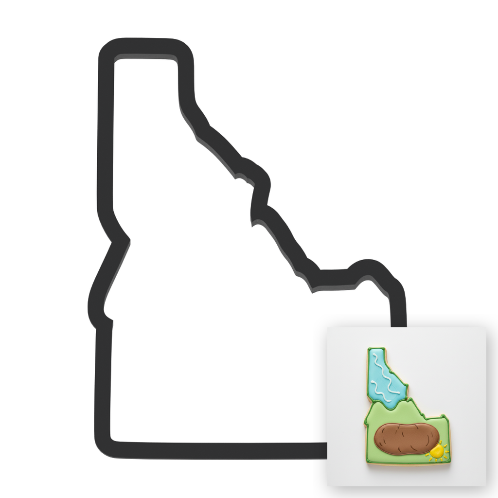 Idaho Cookie Cutter with Easy Push Design — main photo