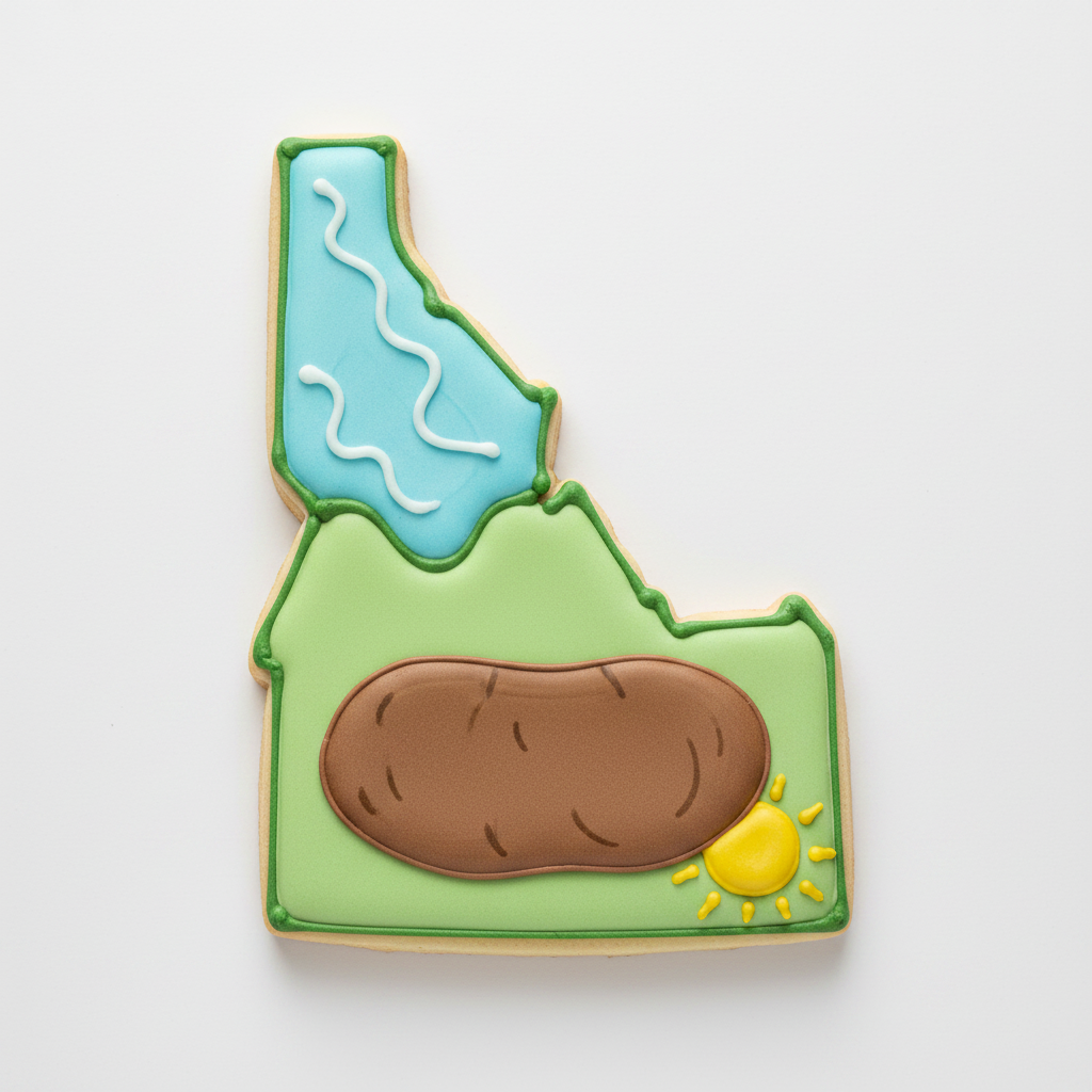 Idaho Cookie Cutter with Easy Push Design — photo 2