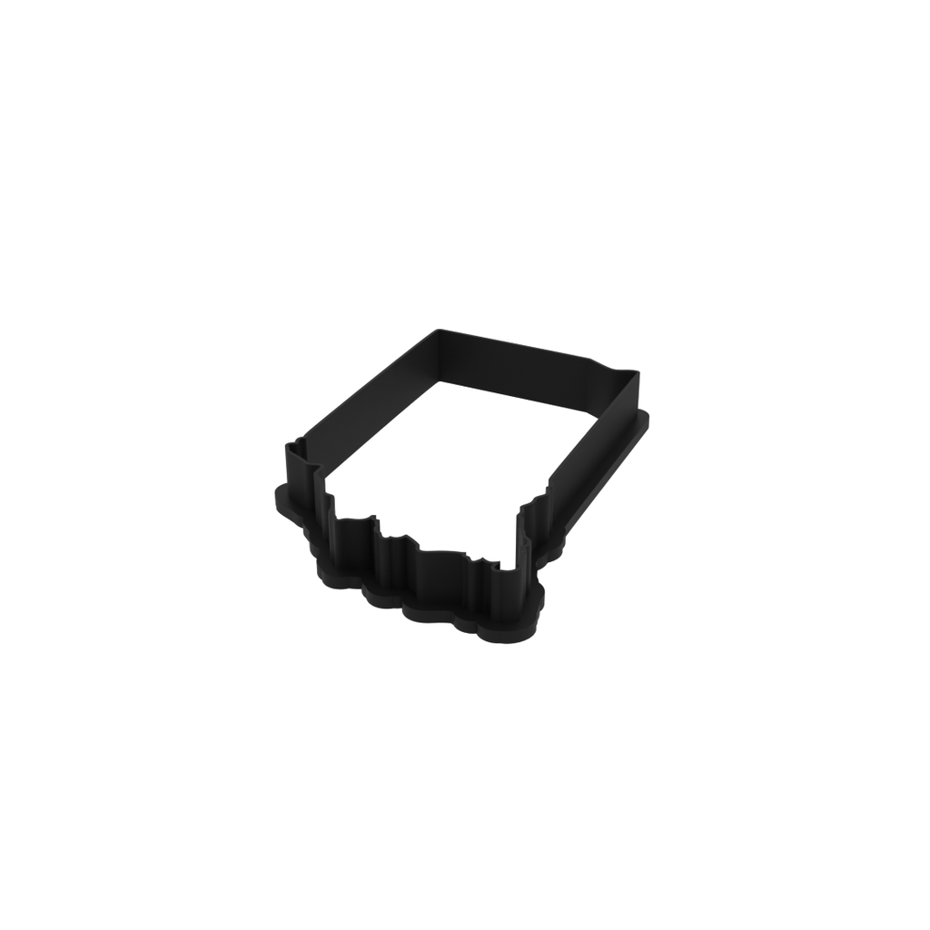 Indiana State Cookie Cutter with Easy Push Design — photo 4