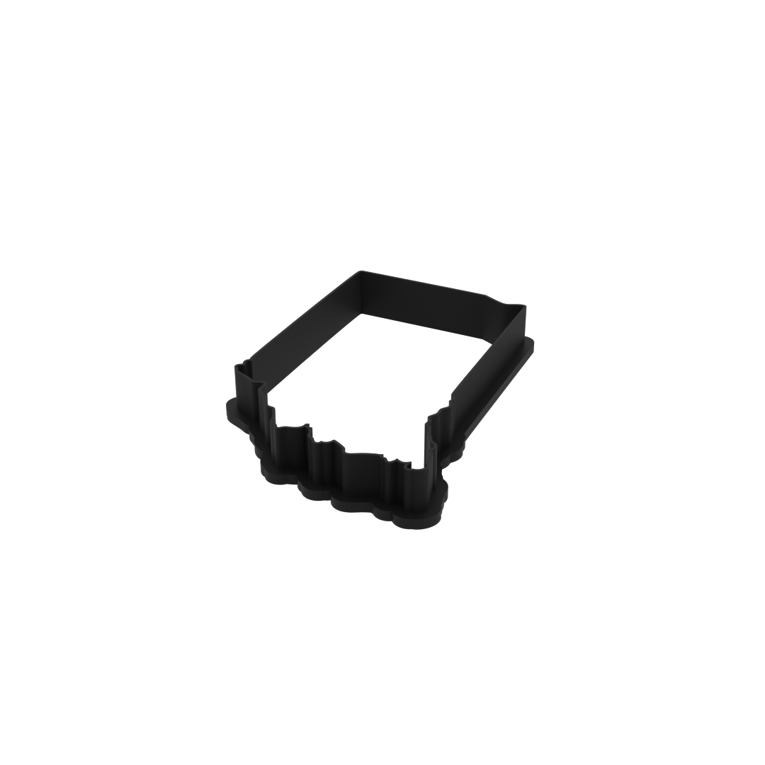 Indiana State Cookie Cutter with Easy Push Design — photo 4