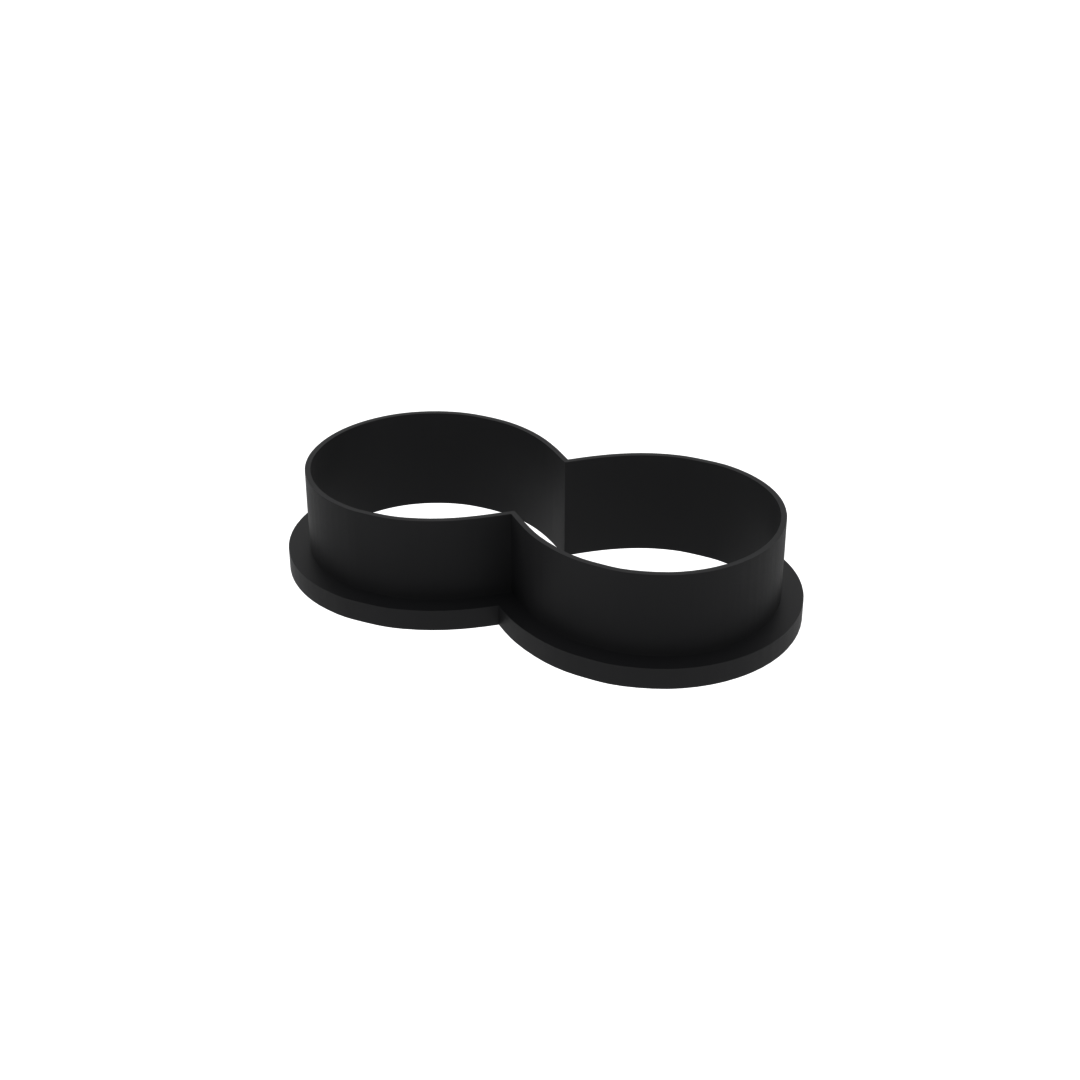 Infinity Symbol Cookie Cutter with Easy Push Design — photo 4