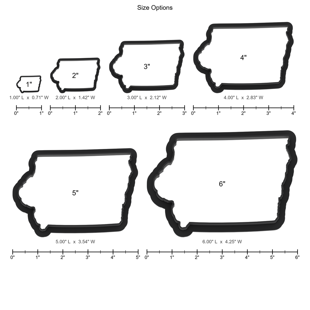 Iowa State Cookie Cutter with Easy Push Design — photo 5