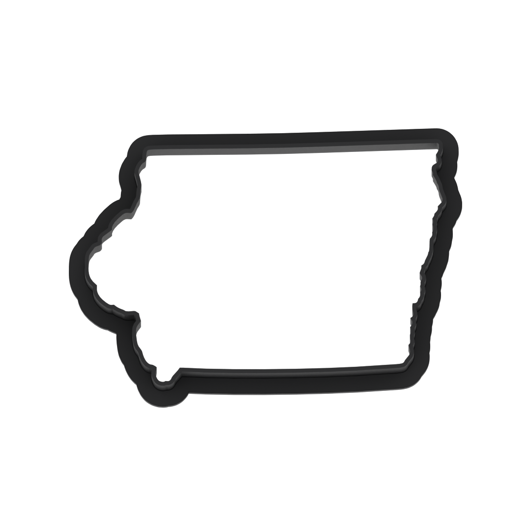Iowa State Cookie Cutter with Easy Push Design — photo 6