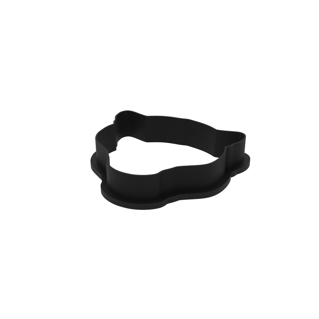Jaguar Head Cookie Cutter with Easy Push Design — photo 4