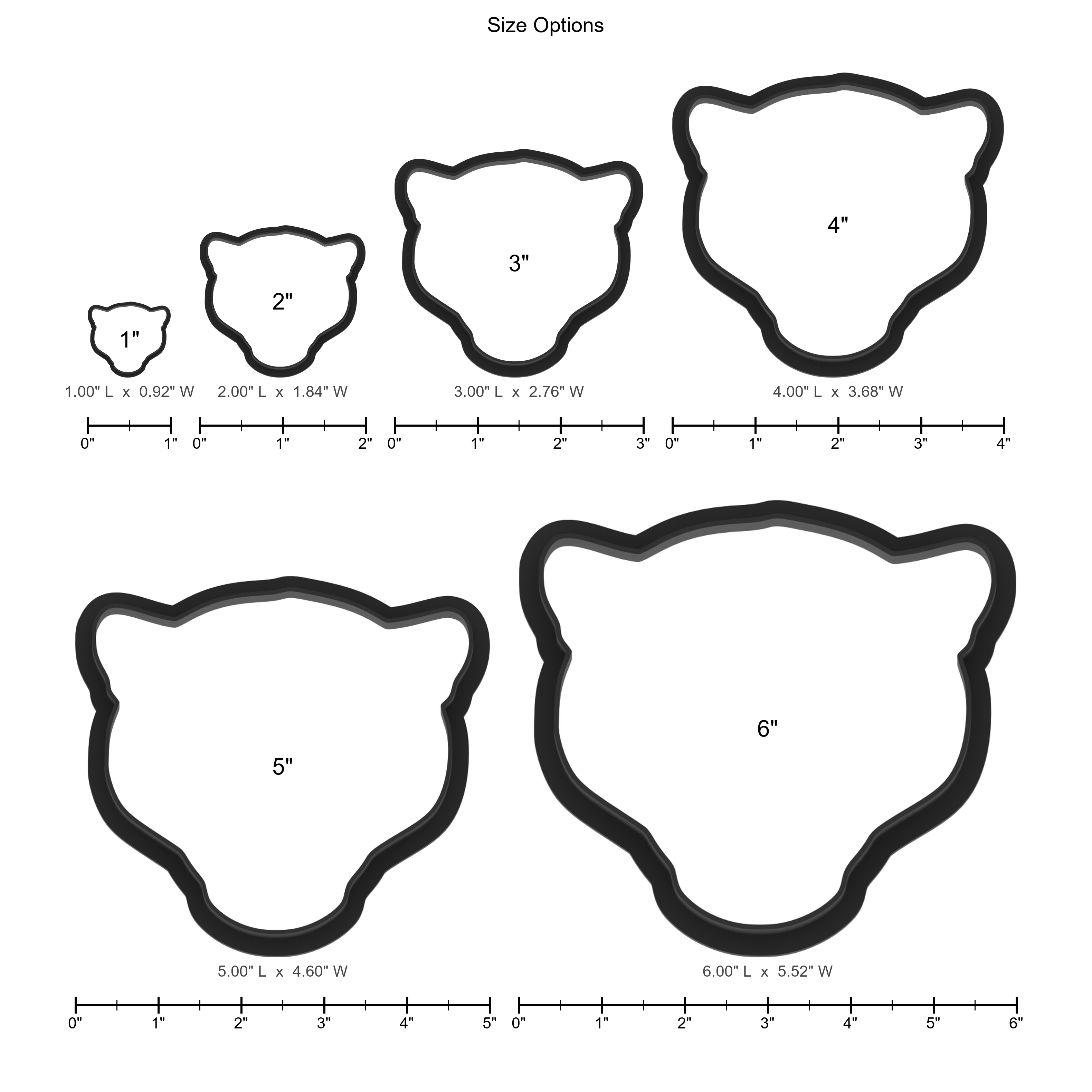 Jaguar Head Cookie Cutter with Easy Push Design — photo 5