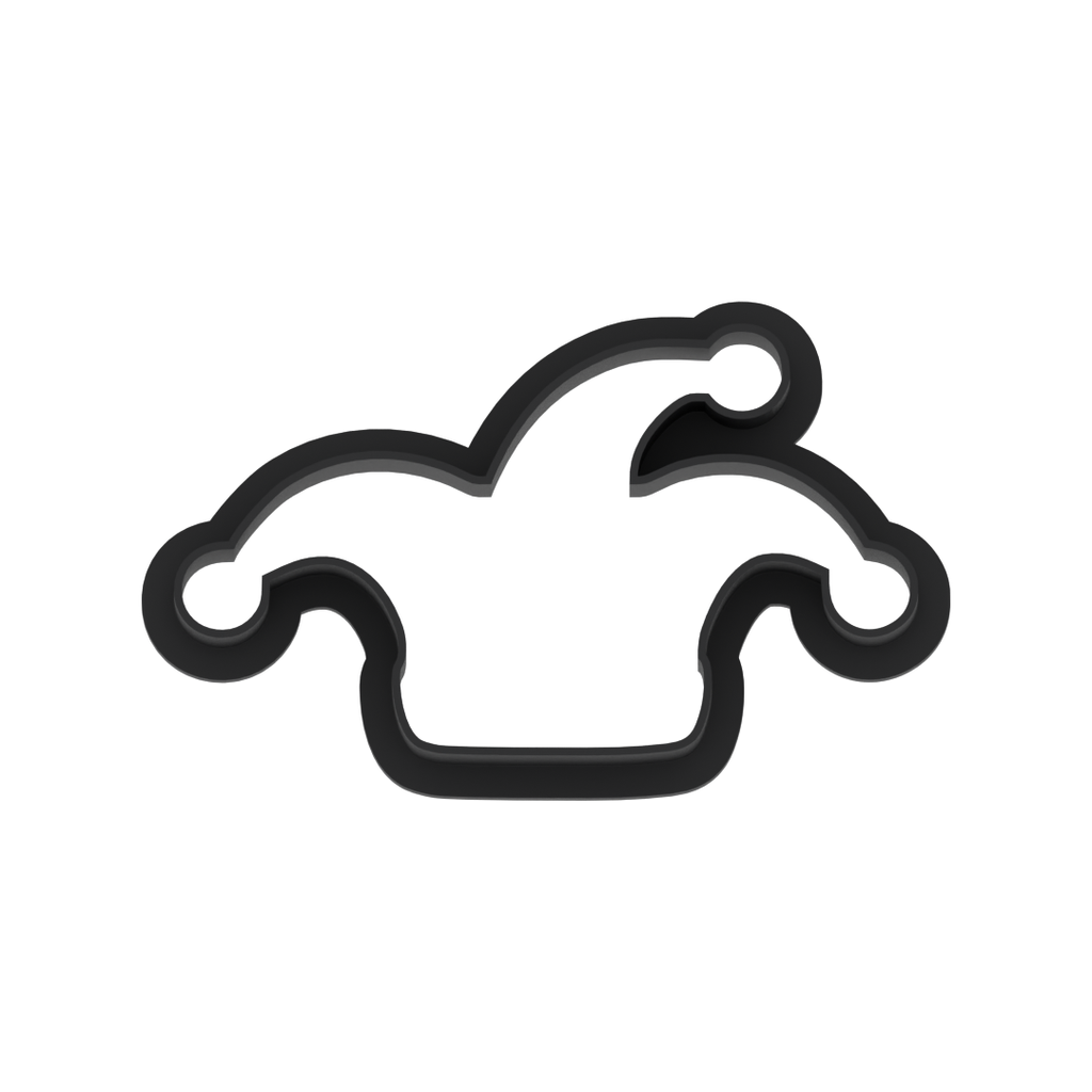 Joker Hat Cookie Cutter with Easy Push Design — photo 5