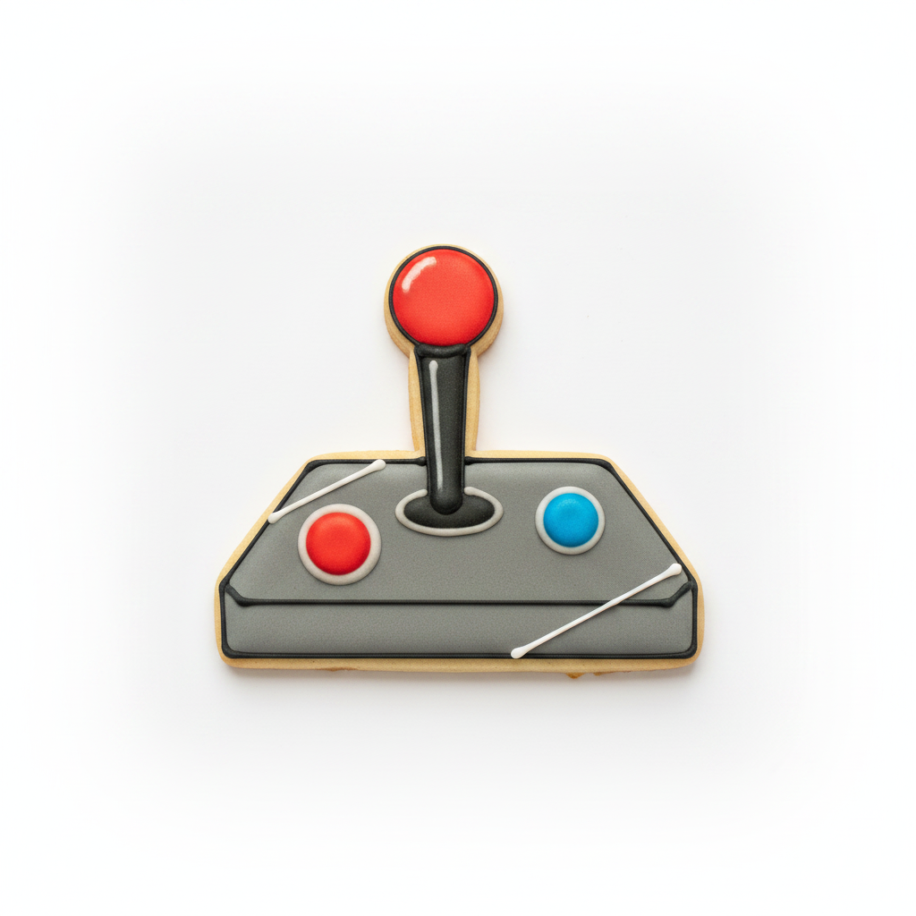 Joystick Cookie Cutter with Easy Push Design — photo 2