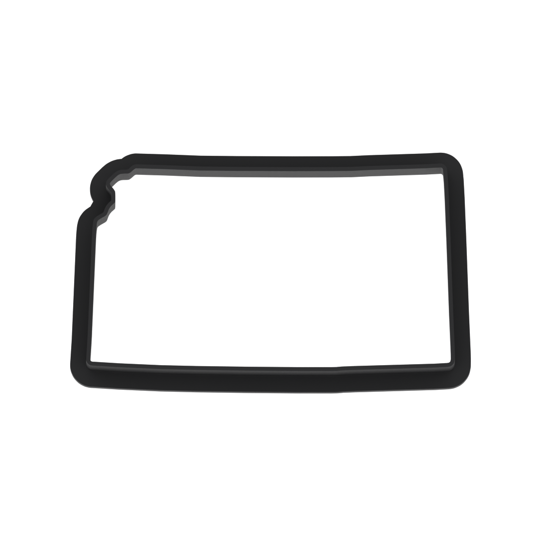 Kansas State Cookie Cutter with Easy Push Design — photo 5