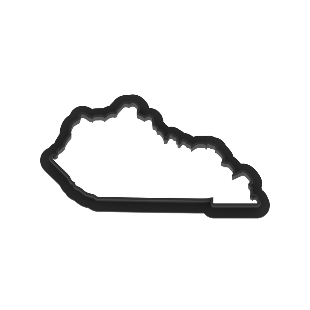 Kentucky State Cookie Cutter with Easy Push Design — photo 6