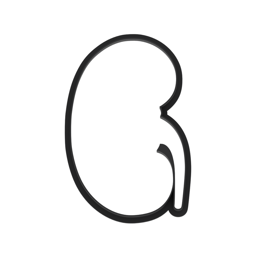 Kidney Cookie Cutter with Easy Push Design — photo 6