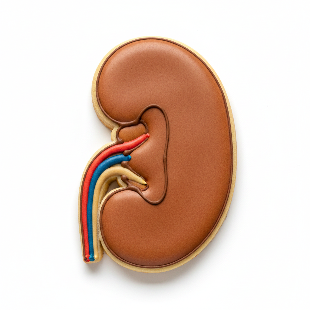 Kidney Cookie Cutter with Easy Push Design — photo 2