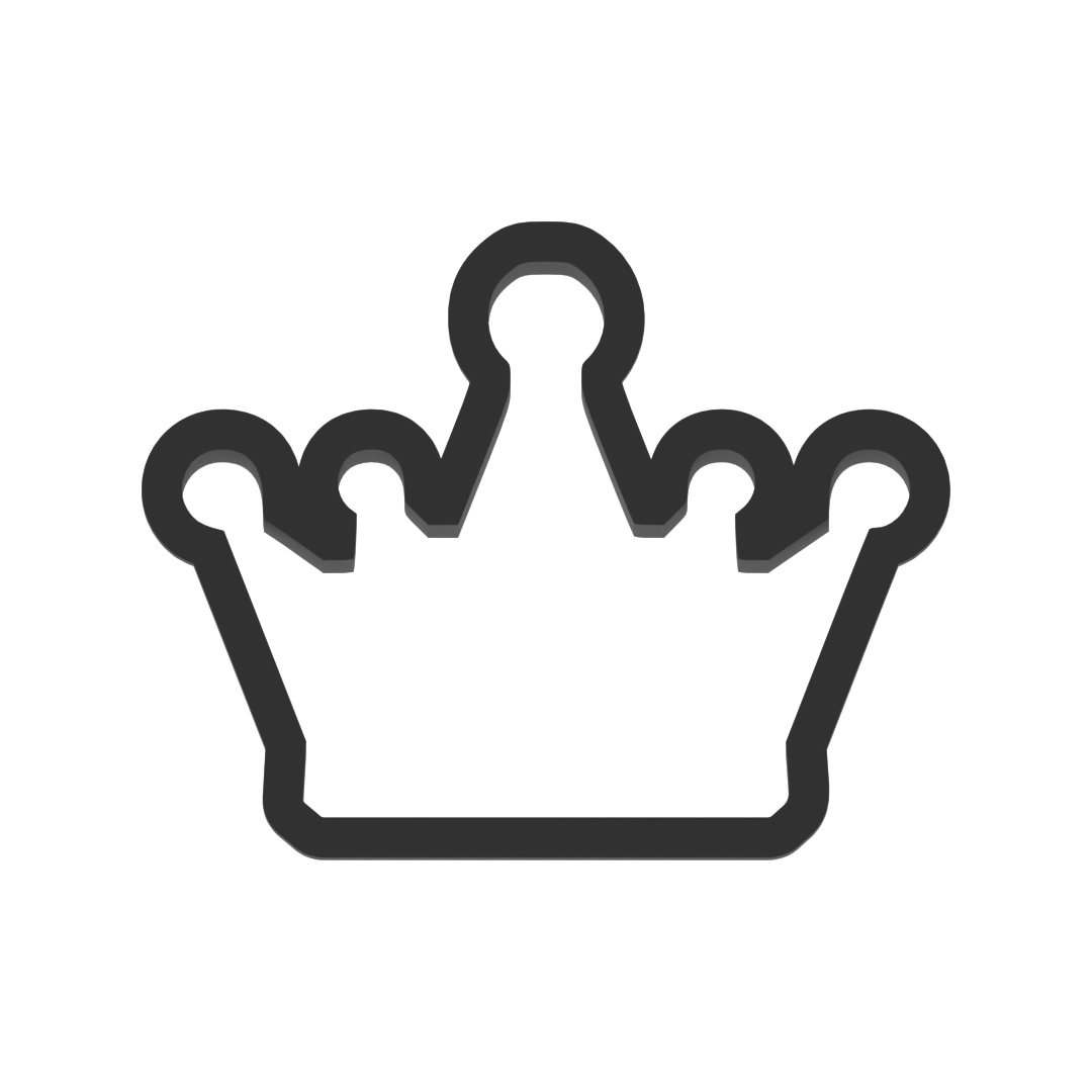 King Crown Cookie Cutter with Easy Push Design — photo 3