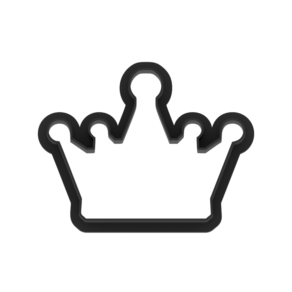 King Crown Cookie Cutter with Easy Push Design — photo 5