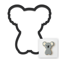 Koala Bear Cookie Cutter with Easy Push Design — main photo