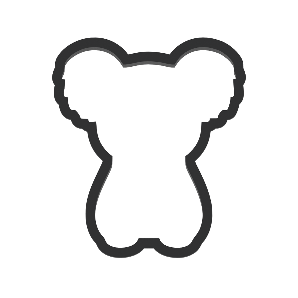 Koala Bear Cookie Cutter with Easy Push Design — photo 3
