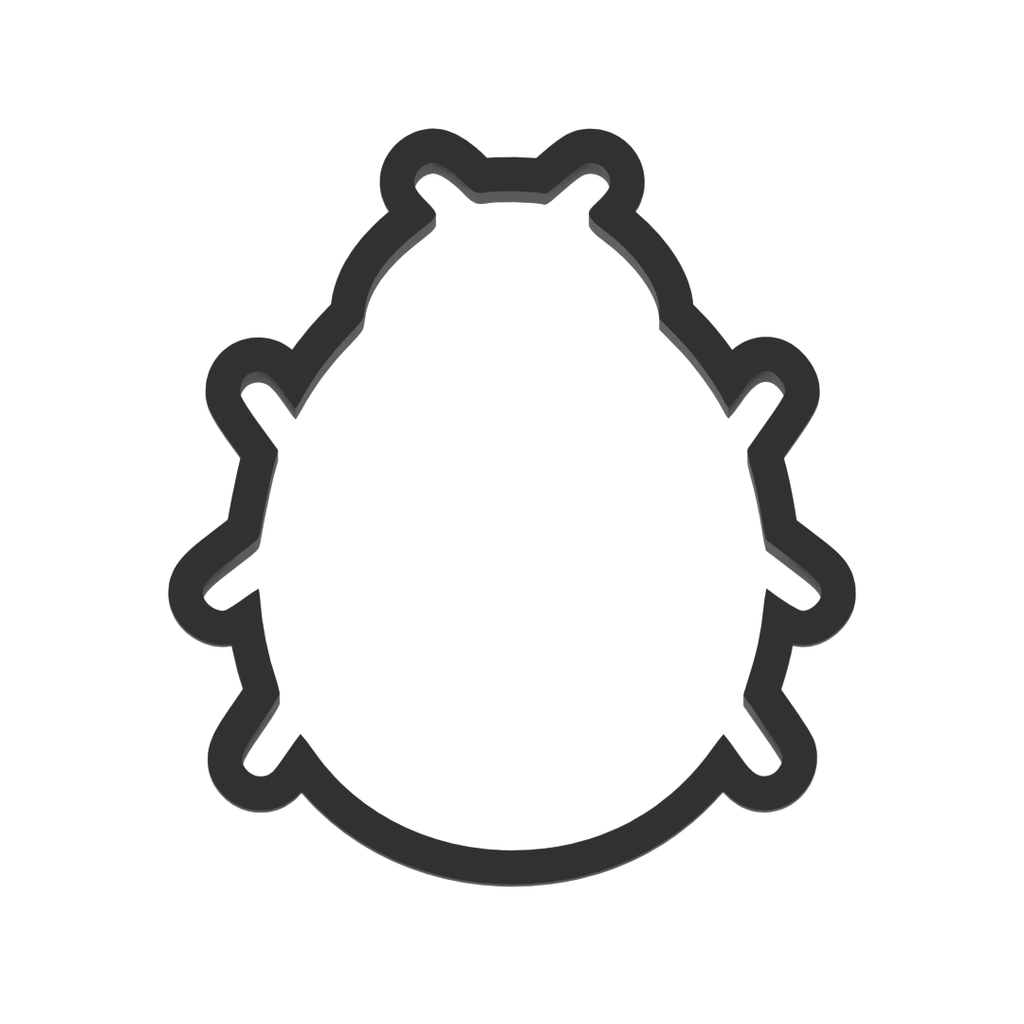Ladybug Cookie Cutter with Easy Push Design — photo 3