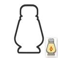 Lantern Cookie Cutter with Easy Push Design — main photo