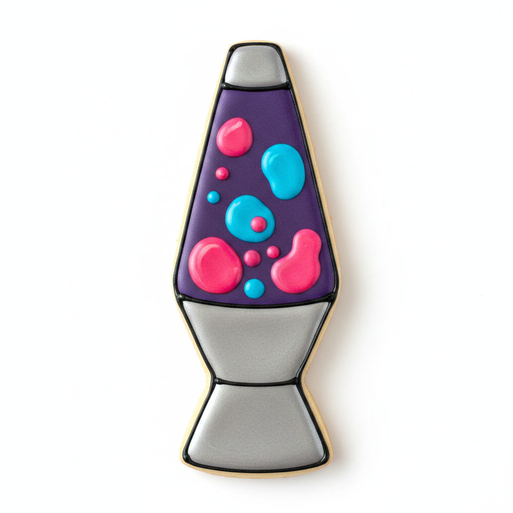 Lava Lamp Cookie Cutter with Easy Push Design — photo 2