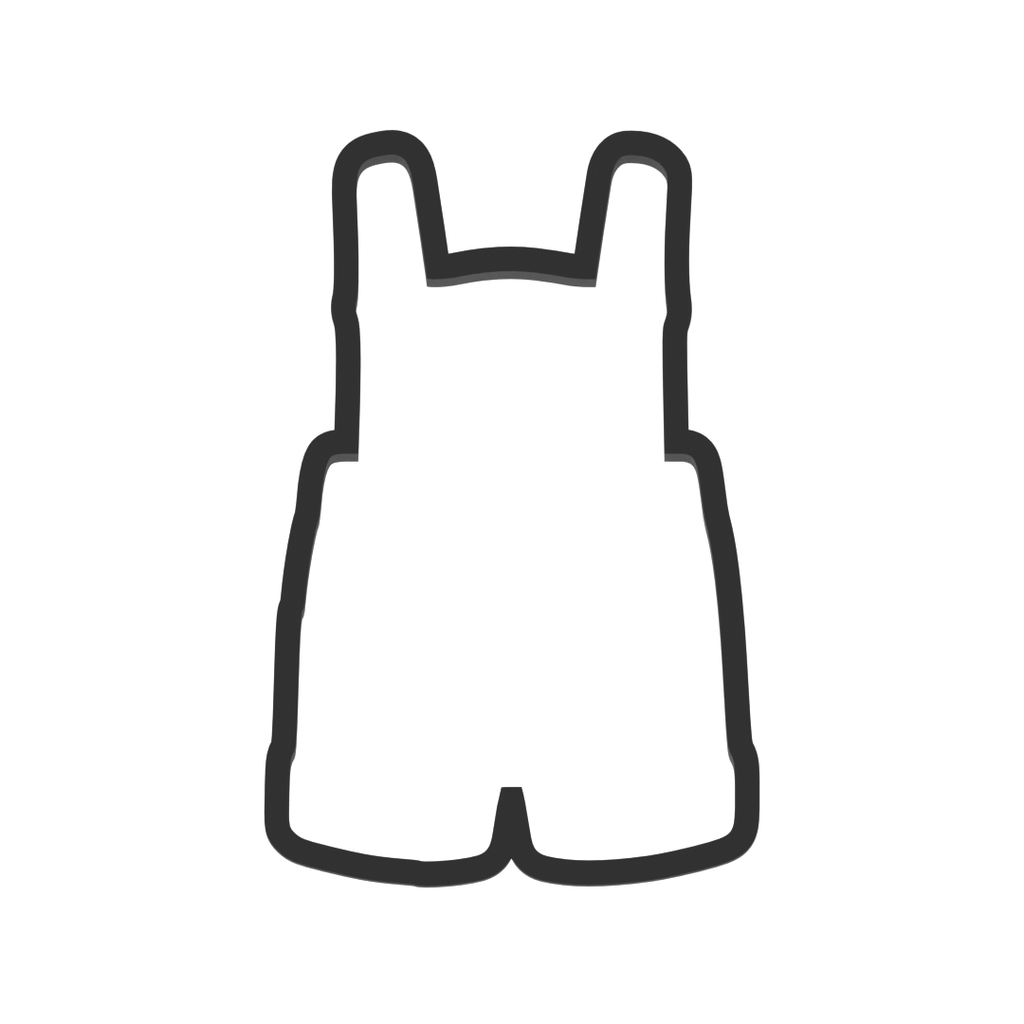 Lederhosen Cookie Cutter with Easy Push Design — photo 3