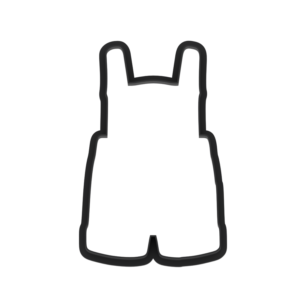 Lederhosen Cookie Cutter with Easy Push Design — photo 5