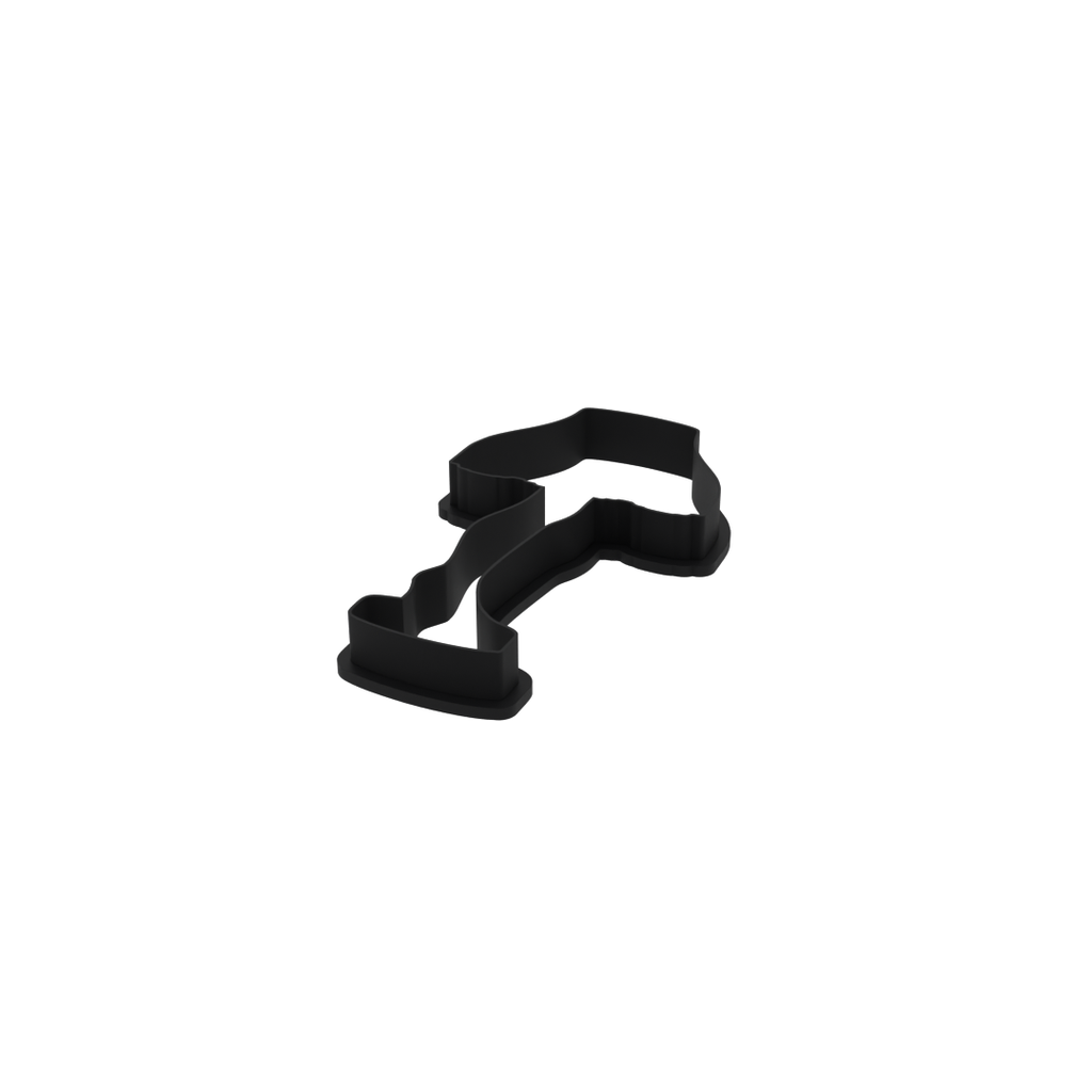 Leg Lamp Cookie Cutter with Easy Push Design — photo 4