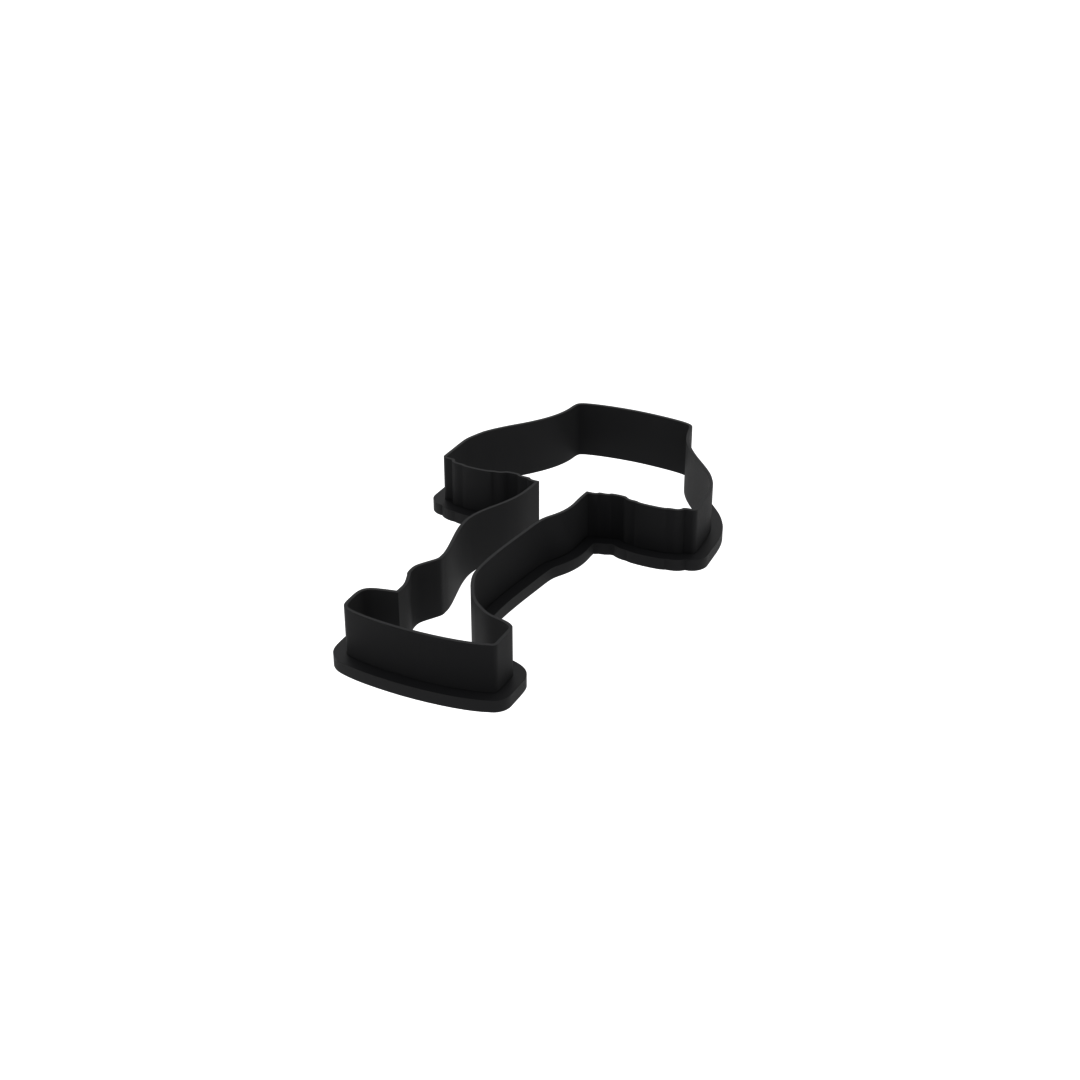 Leg Lamp Cookie Cutter with Easy Push Design — photo 4